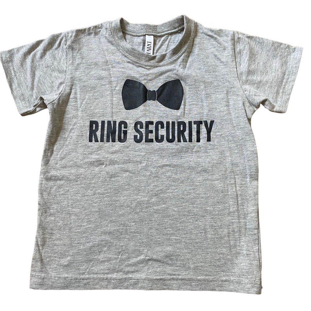 David’s Bridal Ring bearer T-shirt. Size S